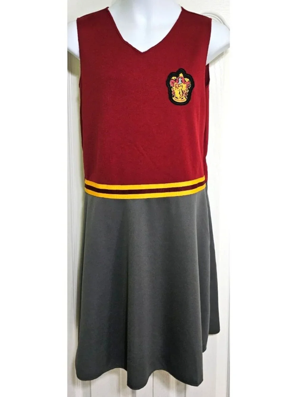 Harry Potter Hermione Costume Girls 10-12 Dress Wand Hedwig Plush Backpack Tie - Picture 3 of 12